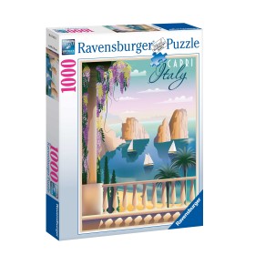 Puzzle Ravensburger Postal de Capri de 1000 Piezas Ravensburger - 1