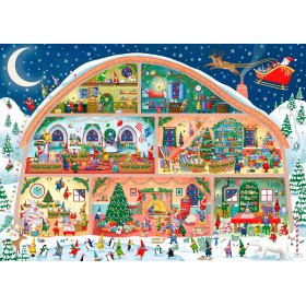 Puzzle Ravensburger Taller de Papá Noel de 1000 Piezas Ravensburger - 1