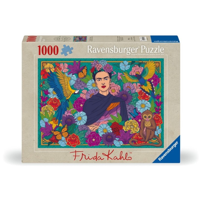 Puzzle Ravensburger El Paraíso de Frida Kahlo 1000 Piezas