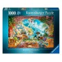 Puzzle Ravensburger Terraza Mediterránea de 1000 Piezas Ravensburger - 1
