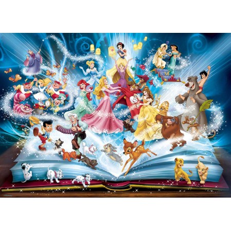 Puzzle Ravensburger El Libro Mágico de Cuentos Disney 1500 Piezas Ravensburger - 1