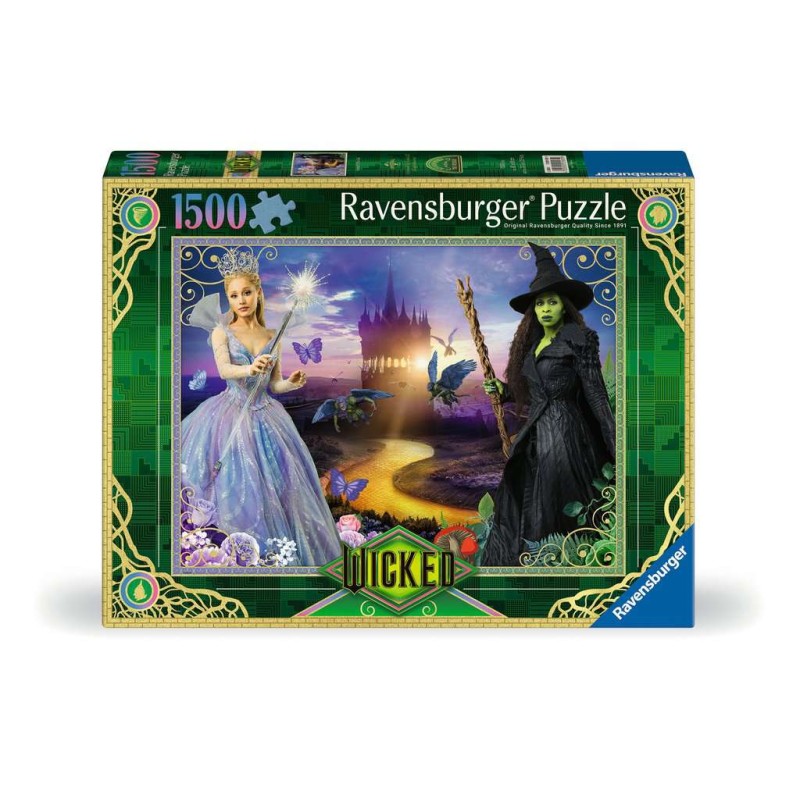 Wicked - Puzzle 1000 pezzi - Licenziati (12001277) - Puzzle per bambini - Ravensburger | Che Giochi Wicked - Puzzle 1000 pezzi - Licenziati (12001277) - Puzzle per bambini - Ravensburger | Che Giochi