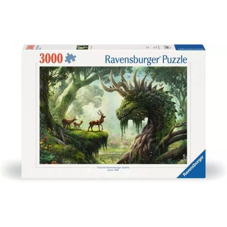 Puzzle Ravensburger El Dragón del Bosque Despierta de 3000 Piezas Ravensburger - 1