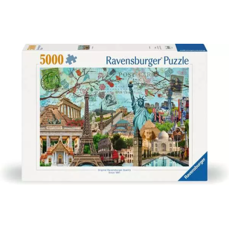 Puzzle Ravensburger Collage de la Gran Ciudad de 5000 Piezas Ravensburger - 1