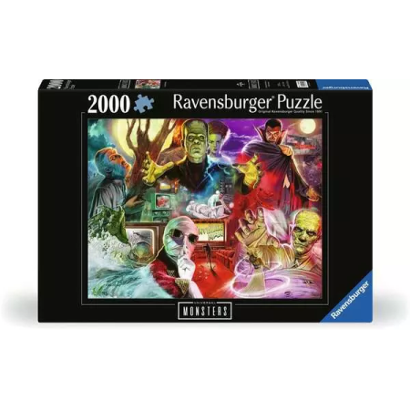 Puzzle Ravensburger Universal Monsters de 2000 Piezas Ravensburger - 1