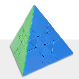 LimCube Trefoil Tetrahedron (4 Color Face) Fangshi Cube - 1