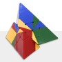 LimCube Trefoil Tetrahedron (4 Color Corner) Fangshi Cube - 2