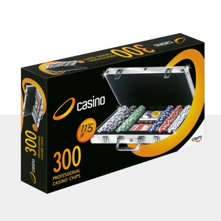 Maletín 300 Fichas de Póker Cayro - 1