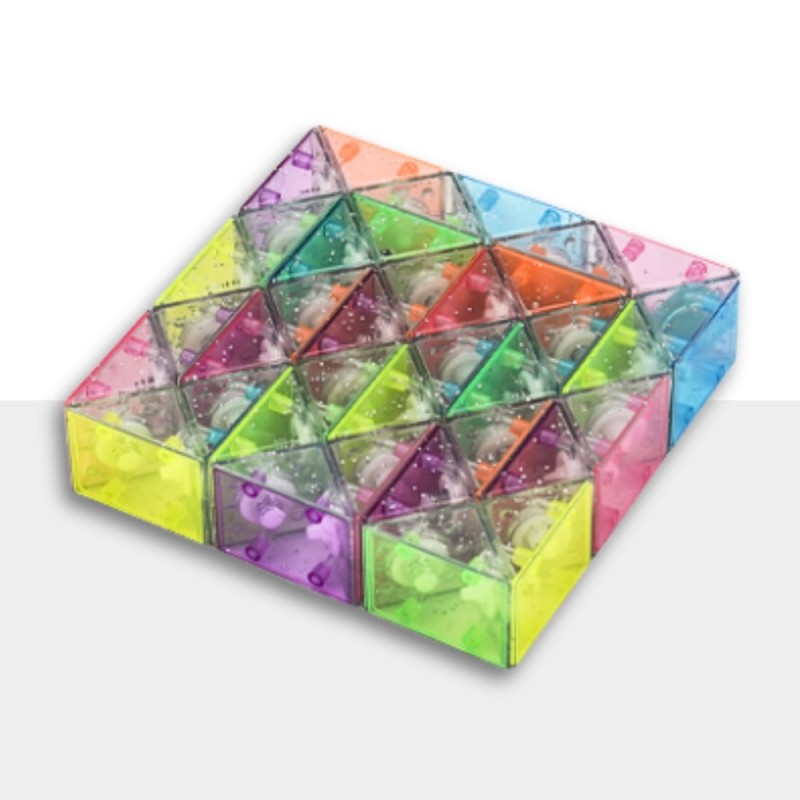 DianSheng Magic Snake 48 Bloques - Crystal Snake Multicolor