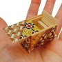 Caja Japonesa Yosegi 1 Sun Mame 18 Etapas Oka Craft - 2