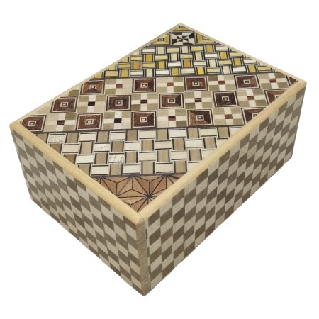 Caja Japonesa Yosegi Creative 4 Sun 18 Etapas - Yosegi