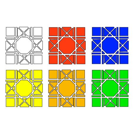 Sticker DaYan Bagua Kubekings - 1