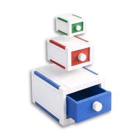 Los Cajones Anidados - Set de 3 Rompecabezas en 1 Kubekings - 1