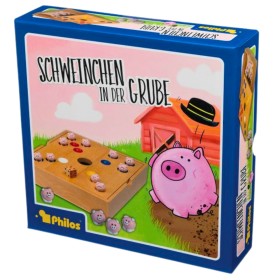 Juego de Mesa Philos El Cerdito en el Hoyo Philos - 1