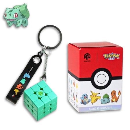 GAN330 Keychain 3x3 - Pokémon Bulbasaur Gan Cube - 1