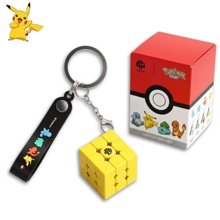 GAN330 Keychain 3x3 - Pokémon Pikachu Gan Cube - 1