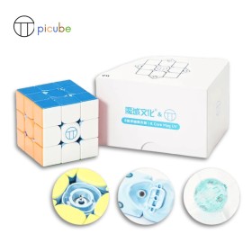 MoYu WeiLong V11 3x3 - PiCube Edition (8 Ball Core, Maglev, Edge Repulsion, UV) Moyu cube - 1