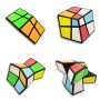 ZePuzzles Squished 2x2 (Tiled) Zeal Cubes - 12