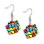 Pendientes Cubo de Rubik 3x3 - 1