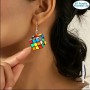 Pendientes Cubo de Rubik 3x3 - 2