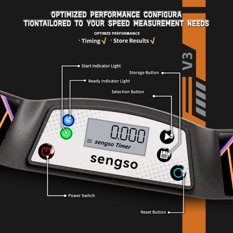 Zenko Timer SengSo Timer V3 - Cronómetro de speedcubing preciso y económico