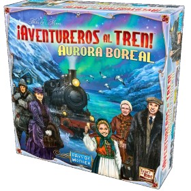 ¡Aventureros al Tren! Aurora Boreal - Juego de Mesa Asmodee Asmodée - 1