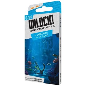 Unlock! Miniaventuras: El Corazón del Océano - Escape Room Asmodee Asmodée - 1