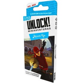 Unlock! Miniaventuras: Máscara Roja - Escape Room Asmodee Asmodée - 1