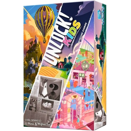 Unlock! Kids: Detective Stories - Escape Room Asmodee Asmodée - 1