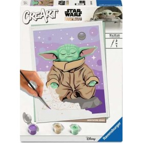 Set de Pintura por Números Ravensburger CreArt Trend D – Baby Yoda Ravensburger - 1
