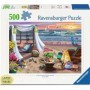Puzzle Ravensburger Tarde en la Playa de 500 Piezas Ravensburger - 1