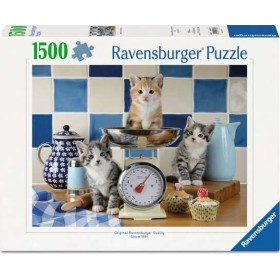Puzzle Ravensburger Gatitos en la Cocina de 1500 Piezas Ravensburger - 1