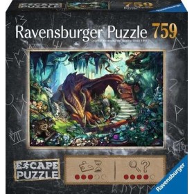 Puzzle Escape Ravensburger En la Cueva del Dragón de 759 Piezas Ravensburger - 1