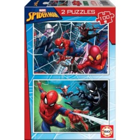 Puzzle Educa Spider-Man de 2 x 100 Piezas Puzzles Educa - 1
