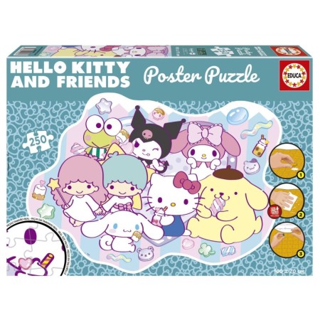 Puzzle Educa Hello Kitty Poster de 250 Piezas Puzzles Educa - 1