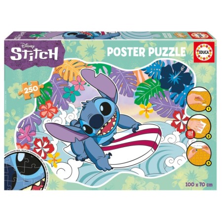 Puzzle Educa Stitch Poster de 250 Piezas Puzzles Educa - 1