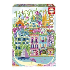 Puzzle Educa Barcelona de 1000 Piezas Puzzles Educa - 1