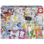 Puzzle Educa Collage de Viajes de 1000 Piezas Puzzles Educa - 1