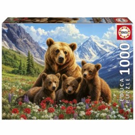 Puzzle Educa Osos Grizzly de Canadá de 1000 Piezas Puzzles Educa - 1