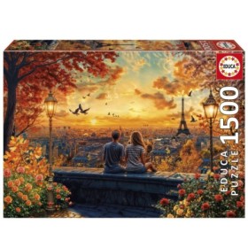 Puzzle Educa Enamorados en París de 1500 Piezas Puzzles Educa - 1