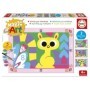 Set de Pintura por Números Educa Magic Art Animales de la Selva (4+) Puzzles Educa - 1