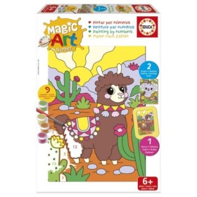 Set de Pintura por Números Educa Magic Art Llama y Koala (6+) Puzzles Educa - 1