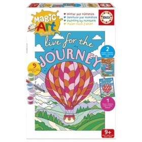 Set de Pintura por Números Educa Magic Art Vehículos (9+) Puzzles Educa - 1