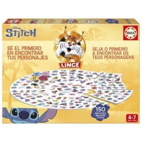 Juego de Mesa Educa Lince Stitch 150 Imágenes Puzzles Educa - 1