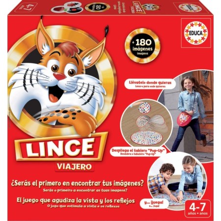 Juego de Mesa Educa Lince Viajero Puzzles Educa - 1