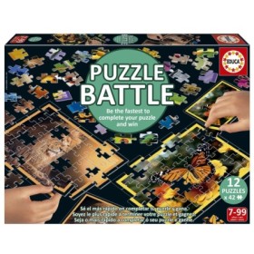 Puzzle Battle Educa Natura - 12 Puzzles de 42 Piezas Puzzles Educa - 1