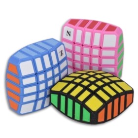 ZePuzzles 1x5x5 Floppy Cube Zeal Cubes - 1
