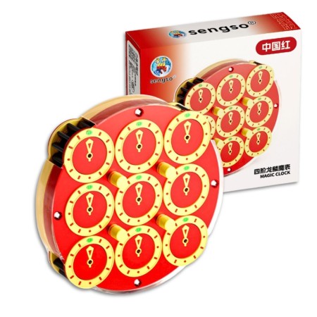 SengSo Magnetic Clock V2 (Red Limited Edition) Shengshou - 1