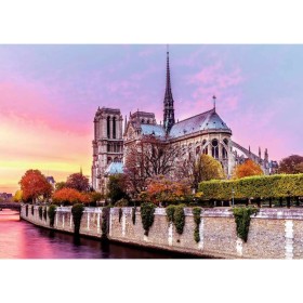 Puzzle Ravensburger Notre Dame al Atardecer de 1500 Piezas Ravensburger - 1