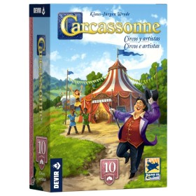 Carcassonne Expansión 10: Circo y Artistas - Devir Devir - 1